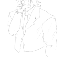 black_and_white concept_art Monochrome Principal_Spears // 2480x3508 // 773.5KB