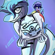 Breasts Color crossover goodbye_volcano_high nick Piercing trish // 1529x2048 // 540.7KB