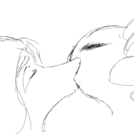 Fang farelie Monochrome sketch // 2607x1363 // 168.1KB