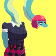 Color I_Wani_Hug_That_Gator Liz Pixel_Art // 881x874 // 26.6KB