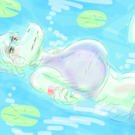 Baryonyx Bikini Blushing Color I_Wani_Hug_That_Gator Olivia Swimwear // 2817x1900 // 2.5MB