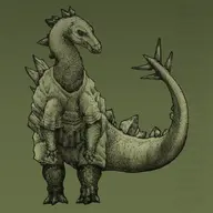 Alternate_Outfit Color Monochrome Real_Dinosaur Stegosaurus Stella // 2048x2048 // 695.9KB