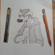 black_and_white Monochrome Original_Character real_life // 2048x2048 // 452.8KB