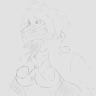 black_and_white cosplay crossover Monochrome Stegosaurus Stella // 708x802 // 109.1KB