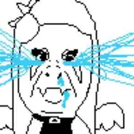 black_and_white Fang Front-Facing meme Monochrome // 300x294 // 8.1KB
