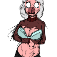 Background_Character Bra Color Front-Facing glasses Parasaurolophus Theresa // 319x485 // 98.7KB