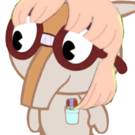 Color crossover glasses Naomi Parasaurolophus transparent // 350x498 // 133.3KB