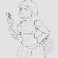 Background_Character black_and_white Breasts cosplay Monochrome Stacy // 909x913 // 123.5KB