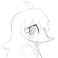 Judee Monochrome Original_Character // 569x517 // 16.6KB