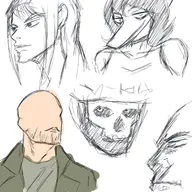 Anon Color Military_Anon Original_Character sketch // 1280x1280 // 227.5KB