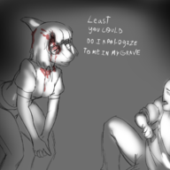 Anon Blood Ending_1 Monochrome Naomi text // 1098x717 // 415.1KB