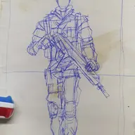 Anon gun Military_Anon sketch // 1297x2048 // 310.2KB