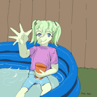 Color Cynthia_(Stella's_Daughter) Original_Character Stegosaurus // 1000x1000 // 33.3KB