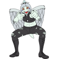 Fang meme Pterodactyl transparent // 1000x1000 // 275.2KB