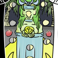 Color Stegosaurus Stella Tarot // 600x900 // 486.8KB