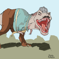 Color Real_Dinosaur Uncle_Moe // 500x500 // 11.5KB
