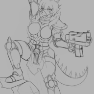 crossover Monochrome Rosa Warhammer_40k // 1080x1920 // 294.6KB
