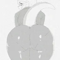 Cassandra Monochrome Original_Character Parasaurolophus // 1900x2400 // 2.1MB