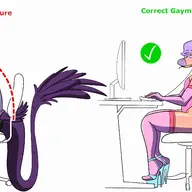Alternate_Outfit Color glasses meme Sage Stockings // 3401x1455 // 576.6KB
