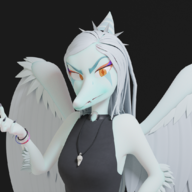 3d_model Color Fang // 1920x1080 // 2.0MB