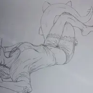 Monochrome sketch Stella // 2560x1757 // 143.2KB
