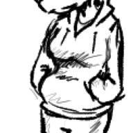 Monochrome sketch trish // 245x557 // 15.2KB