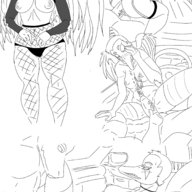 Breasts Doomer_Fang Ending_2 Fang Monochrome pubes Pussy Sex // 1800x2900 // 457.5KB