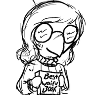 Background_Character Monochrome sketch Theresa // 405x520 // 119.7KB
