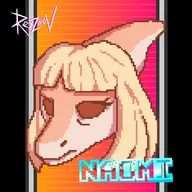 Color crossover Naomi Pixel_Art // 2384x2368 // 778.0KB