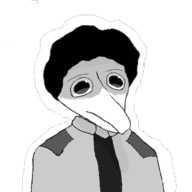 Monochrome Original_Character transparent // 418x418 // 36.4KB