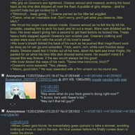 4chan Anon Blowjob Fang game_asset Gay glasses Green greentext incest Original_Character Parasaurolophus Penis Pterodactyl pubes Sex // 1248x4412 // 1.7MB