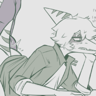 Blushing Color Gay Green Leonard_(naomi's_son) Original_Character Pterodactyl Sex // 1699x1042 // 596.4KB