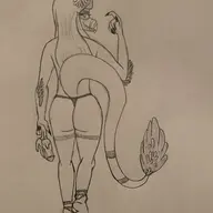 I_Wani_Hug_That_Gator Lunara Monochrome sketch // 3024x4032 // 625.6KB