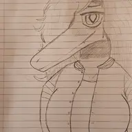 femLeo Genderswap leo Liopleurodon sketch // 1333x2048 // 434.3KB
