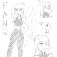 Fang Monochrome // 1923x2160 // 644.3KB