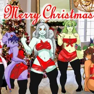 Aquilops Breasts Christmas Color Fang Holiday Naomi Parasaurolophus Pterodactyl Rosa Stegosaurus Stella Triceratops trish // 4000x2900 // 1.4MB