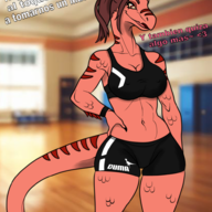 Alternate_Outfit Background_Character Color I_Wani_Hug_That_Gator Raptor Spanish_Text Victoria // 969x1280 // 1.4MB