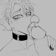 black_and_white Blowjob Monochrome Penis Triceratops trish // 1700x2000 // 486.7KB