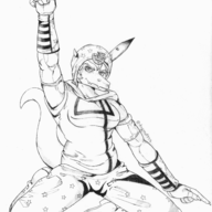 Anime black_and_white cosplay I_Wani_Hug_That_Gator Jojo's_Bizarre_Adventure Monochrome Olivia sketch // 1450x1800 // 673.5KB