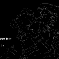 kissing Metal_Gear Monochrome Stella // 2464x1600 // 115.5KB