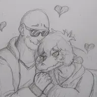 5_Fingers Anthro Bald Baryonyx black_and_white Blushing Clothing Duo Eyelashes Female Fingers Hair hand_holding Heart_Symbol Hoodie Hugging Human I_Wani_Hug_That_Gator Inco Jacket Male MaleFemale Monochrome Olivia Paraplegic Short_Hair sketch Smile Snout Vehicle Wheel_Chair White_Background // 2048x1334 // 257.1KB