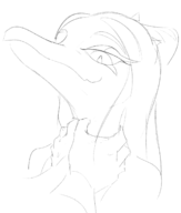 Anon black_and_white Fang Monochrome // 1139x1342 // 284.7KB