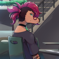 cumvolcano Devlog edit goodbye_volcano_high Original_Character Raptor Rebecca_(Devlog) Sage // 5100x3500 // 3.0MB