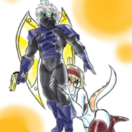 Alternate_Outfit Color Green gun Melissa_(Naomi's_Daughter) Original_Character Parasaurolophus Pterodactyl // 1000x1300 // 1.2MB
