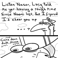 black_and_white Bussy_saga comic Monochrome Naser nRool // 1200x1200 // 318.2KB