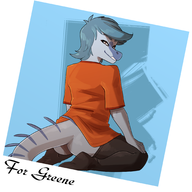 Baryonyx Butt Color edit Jack Original_Character Stockings // 2340x2072 // 1.3MB