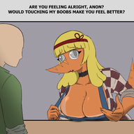 Anon Breasts Color Heather(OC) meme Original_Character text // 1470x1485 // 658.4KB