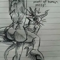 Anon black_and_white Butt Compsognathus femAnon Genderswap Human maleSchizo-Chan Monochrome Original_Character schizo-chan Sex sketch text // 1463x1857 // 186.9KB