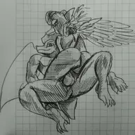 black_and_white Butt Genderswap Monochrome Naser Nasera Nude Pterodactyl selfcest sketch // 1800x1677 // 324.6KB