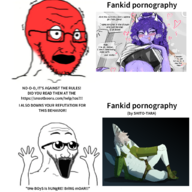 Green meme Pterodactyl Sera_(Trish's_Daughter) Triceratops wojak // 1024x1088 // 701.9KB